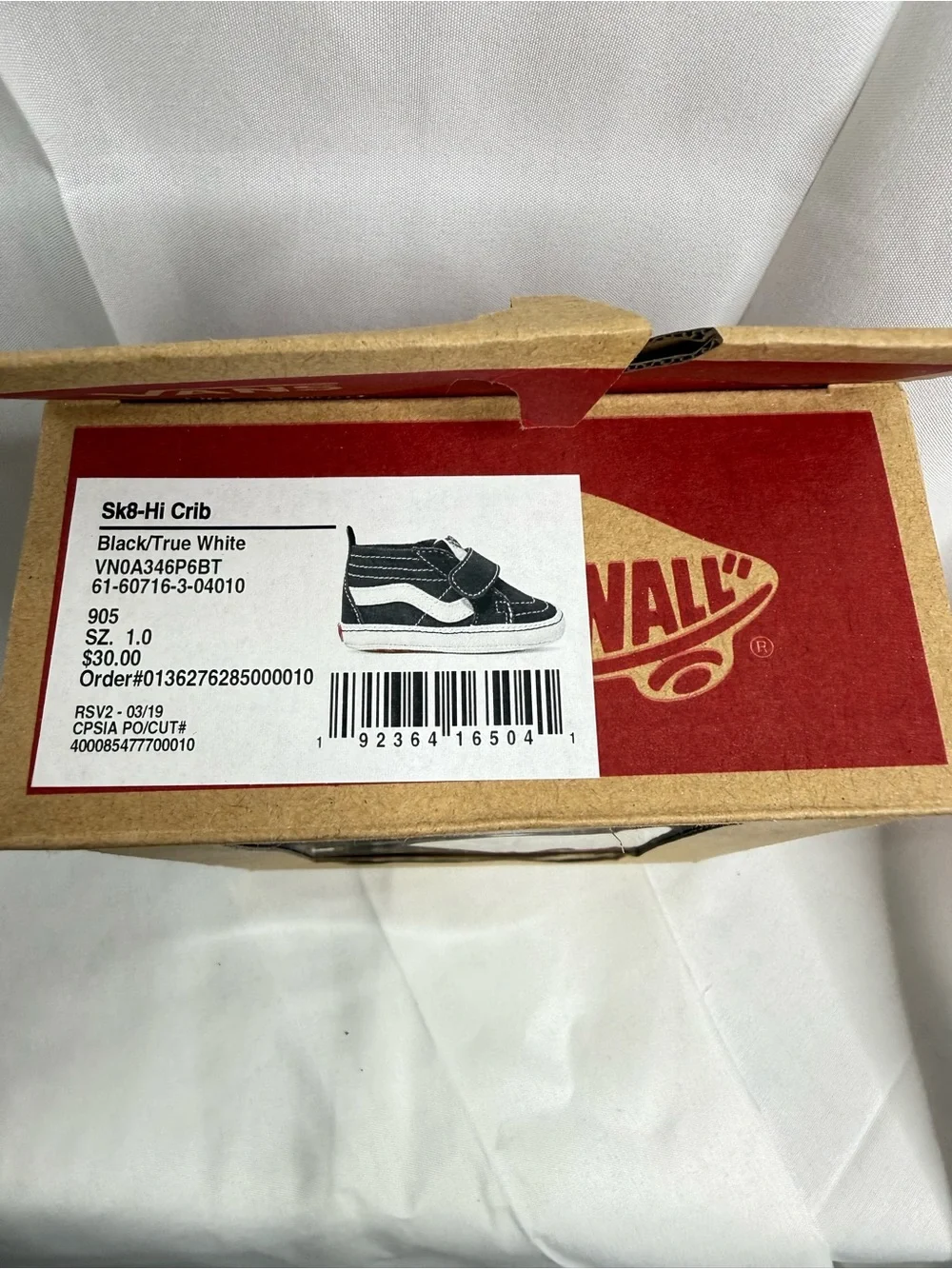 Infant Sk8-Hi Crib Shoe